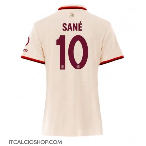 Bayern Munich Leroy Sane #10 Terza Maglia Femmina 2024-25 Manica Corta